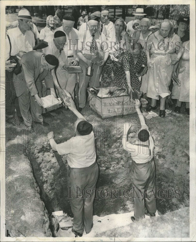 1953 Press Photo Orthodox Jewish Home for the Aged - RRW35073 - Historic Images