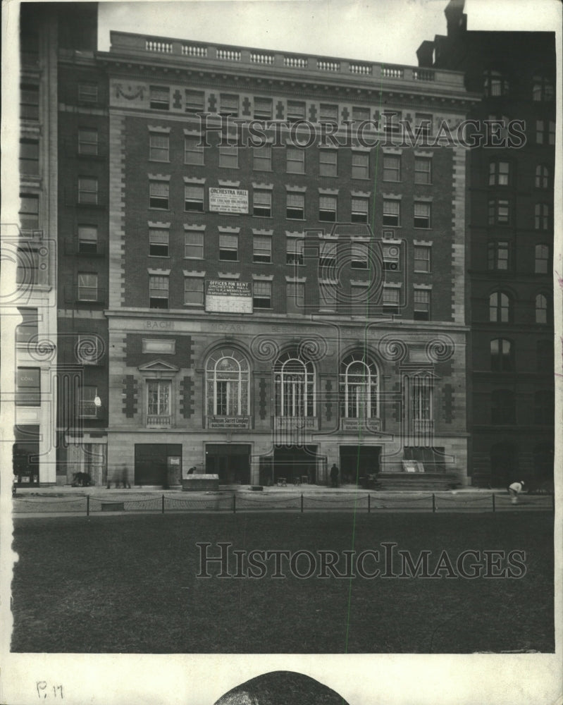 1929 Press Photo Orchestra Hall - RRW35119 - Historic Images
