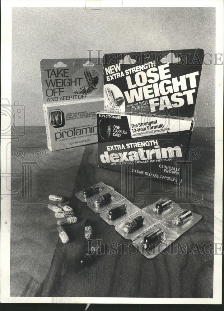 1980 Press Photo Non-prescription Diet Pills - RRW35187 - Historic Images