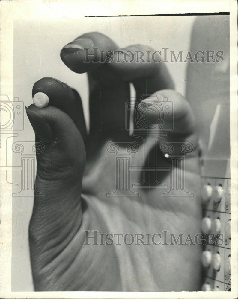1966 Press Photo Contraceptive Pill - RRW35191 - Historic Images