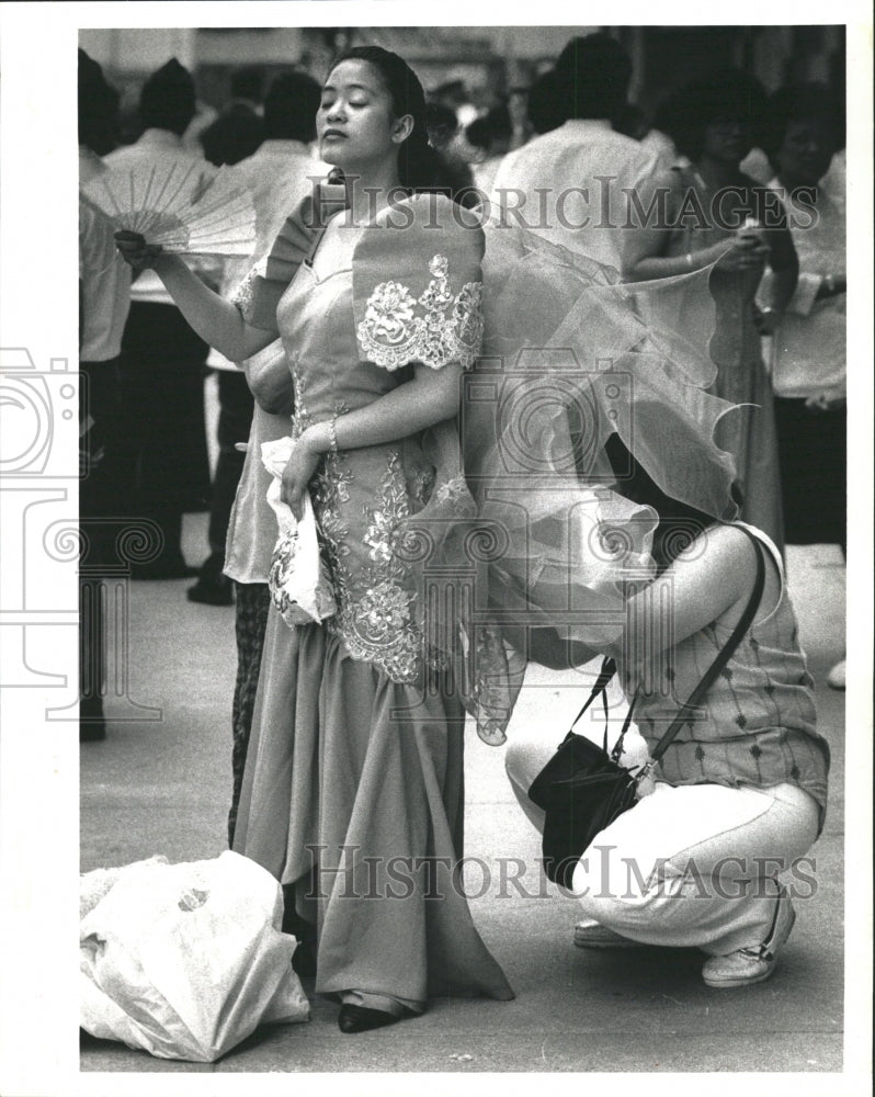 1991 Press Photo Philippine Independence Day Parade - RRW35303 - Historic Images