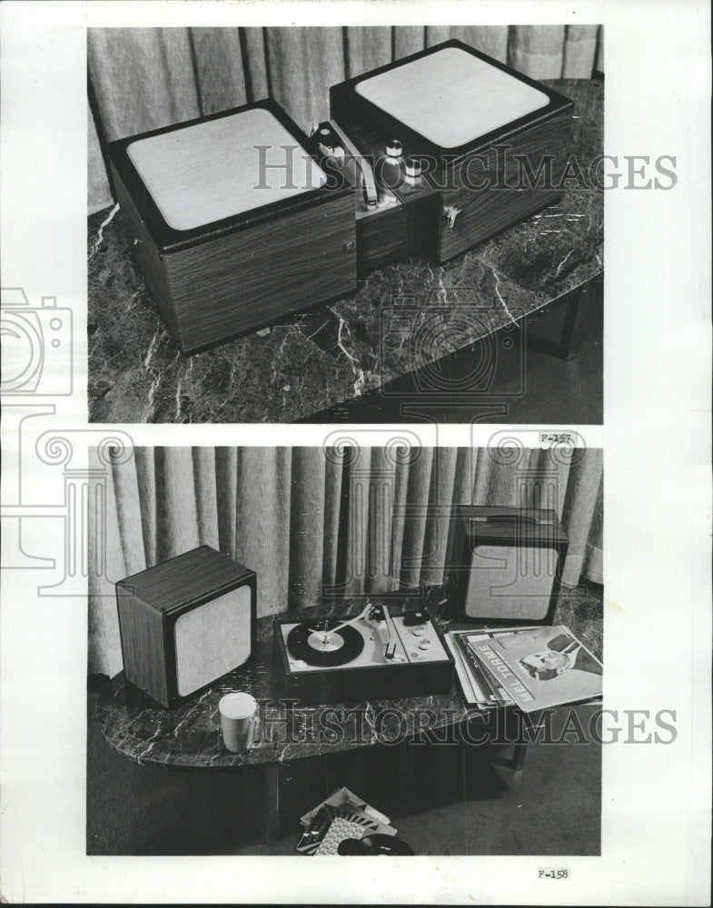 1967 Press Photo Westinghouse stereo phonograph - RRW35317 - Historic Images