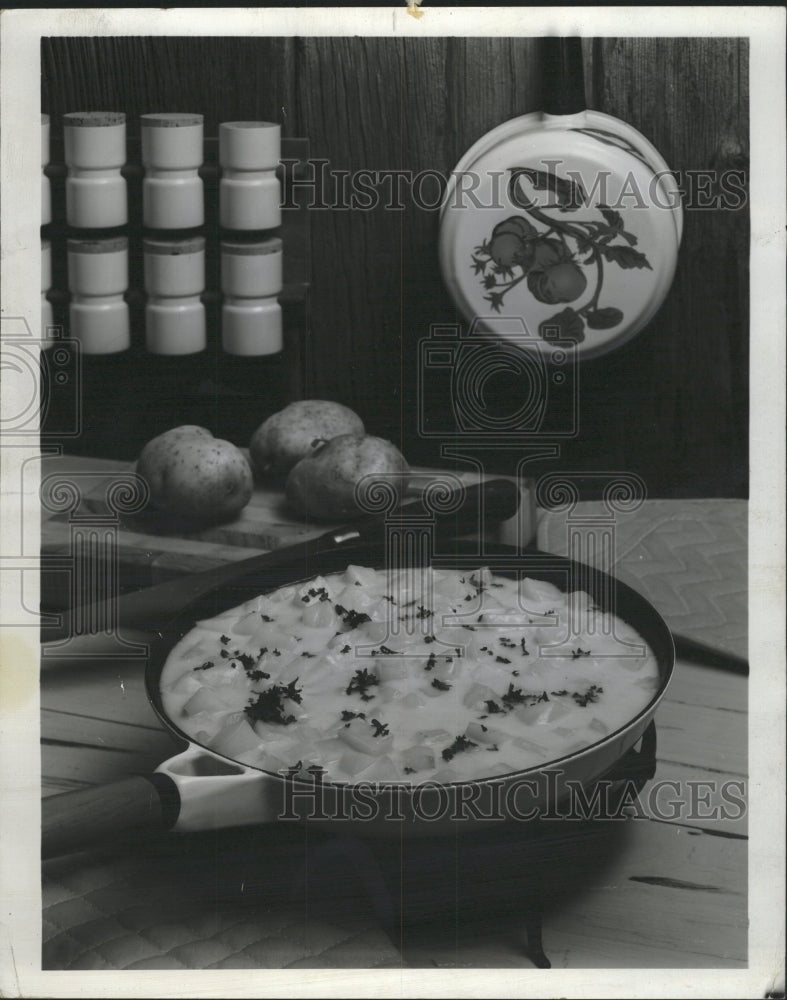 1968 Press Photo Potatoes Cream - RRW35507 - Historic Images