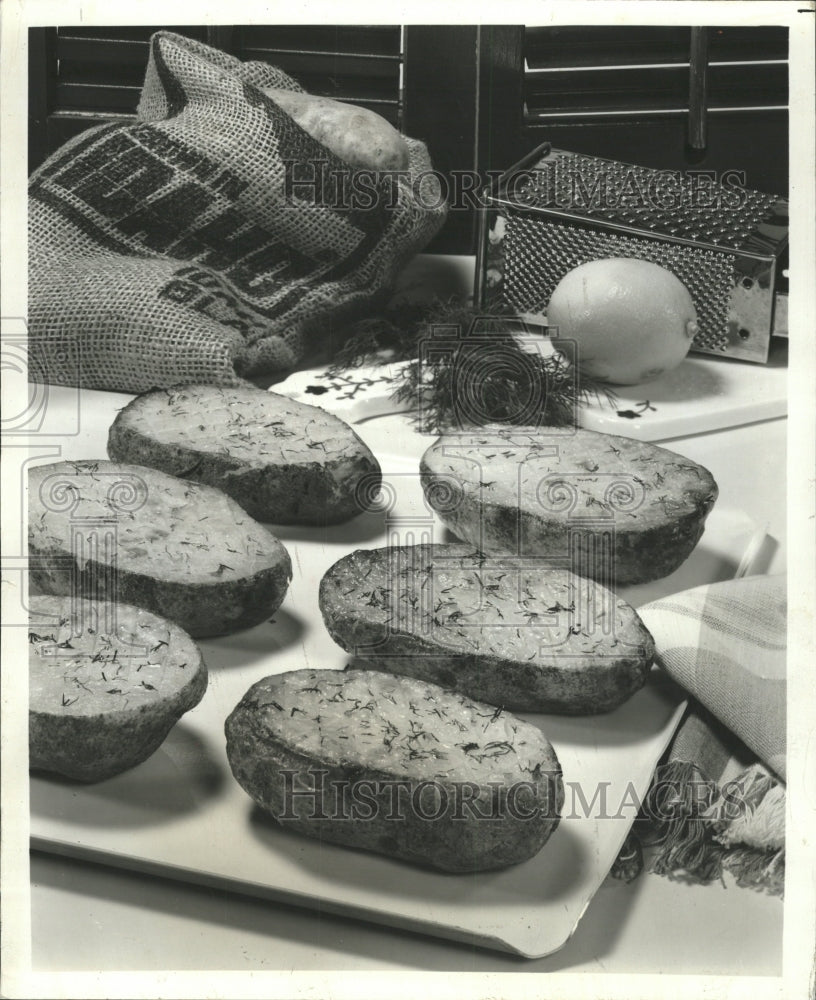 1987 Press Photo delicious potato dish. - RRW35529 - Historic Images