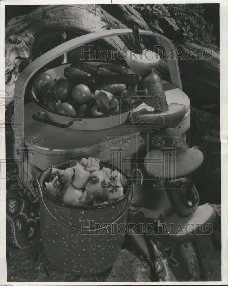 1974 Press Photo German Potato Salad - RRW35555 - Historic Images