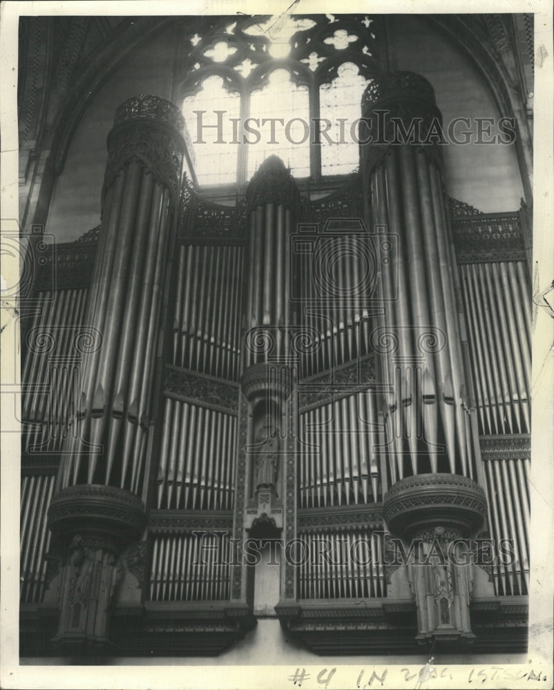 1939 Press Photo Organ U of C Chapel - RRW35575 - Historic Images