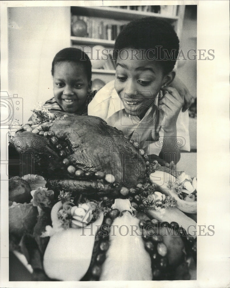 1975 Press Photo La Rabida Childrens Hospital Thanksgiv - RRW35627 - Historic Images