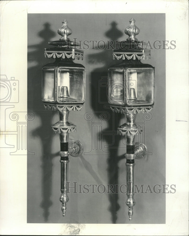 1964 Press Photo Colt Carriage Lanterns - RRW35643 - Historic Images