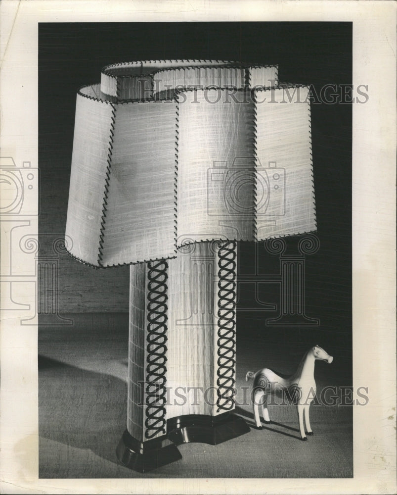 Press Photo Decorative Lamp - RRW35697 - Historic Images