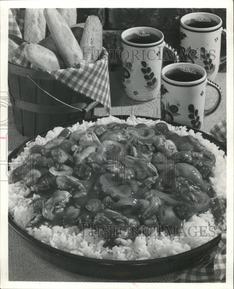 1979 Press Photo Oyster Gumbo - RRW35705 - Historic Images