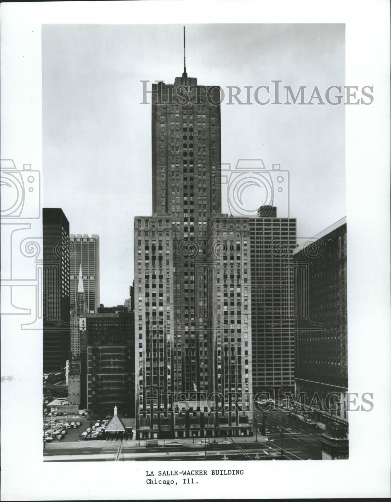 1986 Press Photo La Salle-Wacker Building Chicago - RRW35779 - Historic Images