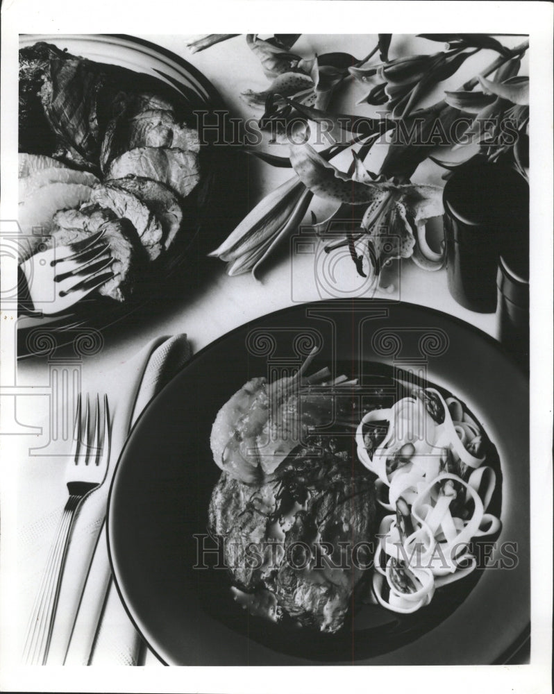 Press Photo Lamb Sirloin Roast - RRW35865 - Historic Images