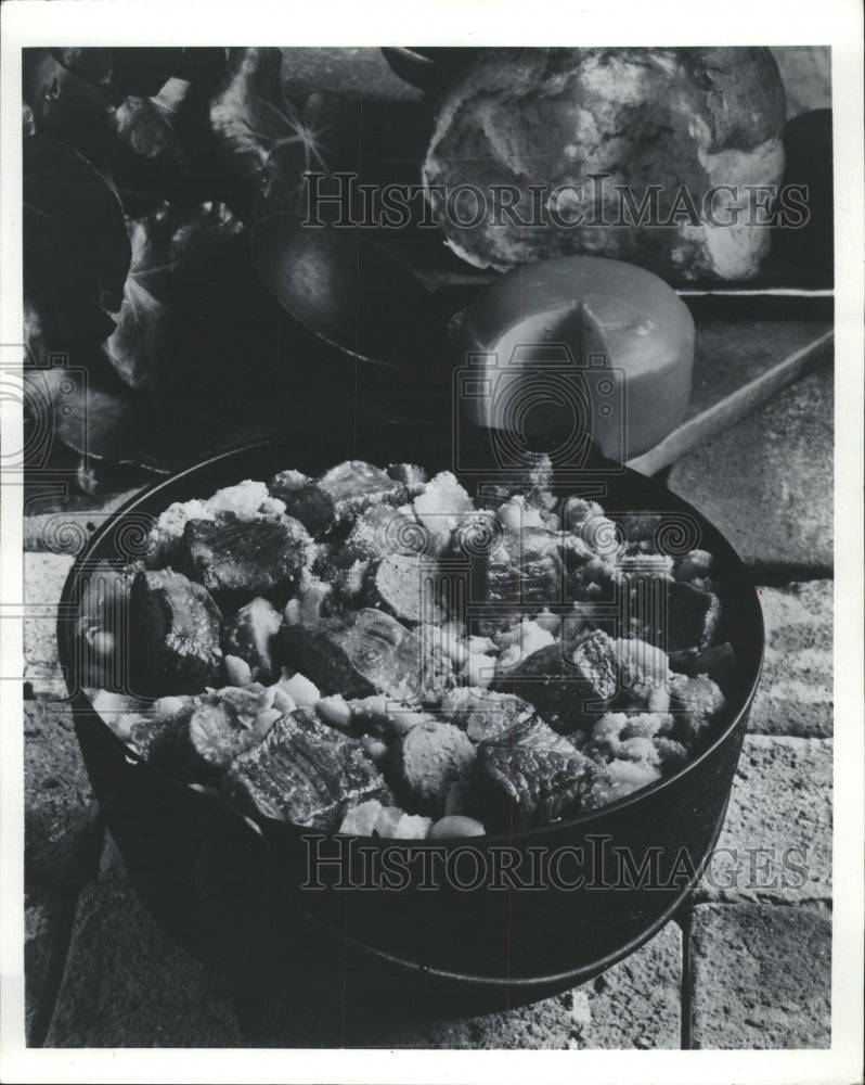 1982 Press Photo Lamb Dish - RRW35879 - Historic Images