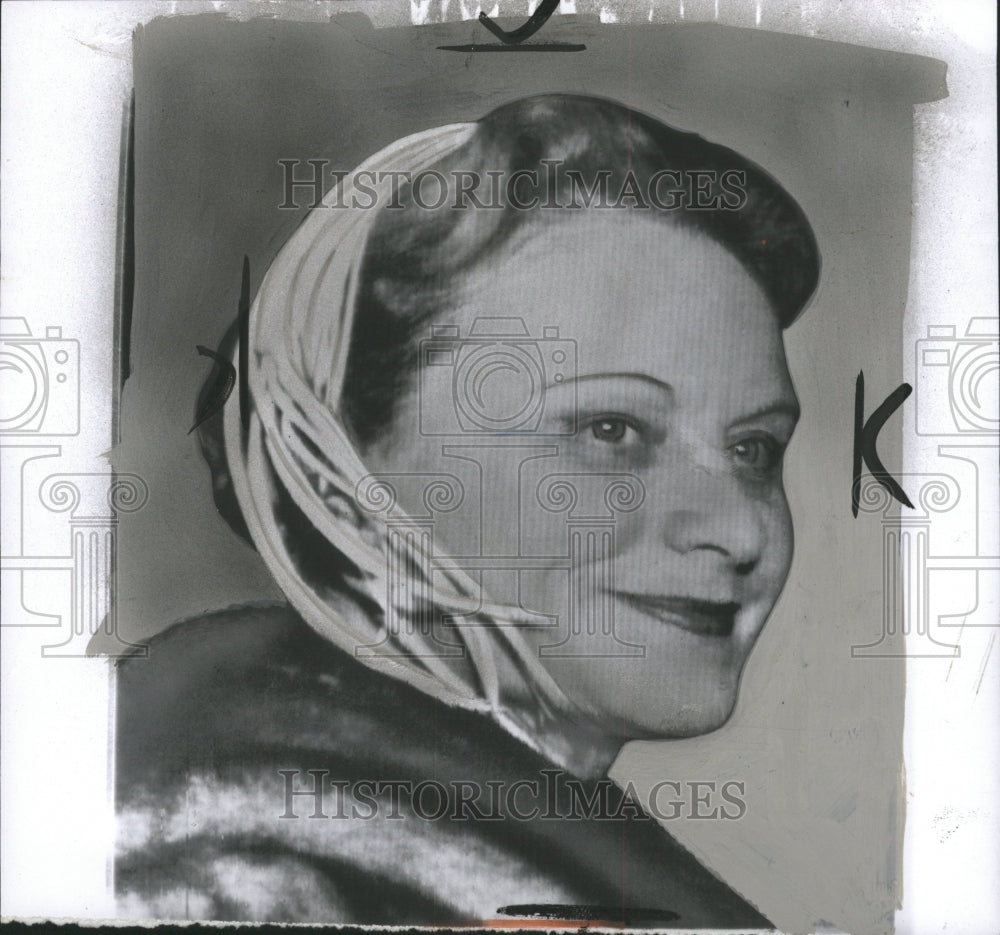 1957 Press Photo Princess Grace Mother, Mrs. John Kelly - RRW35997 - Historic Images