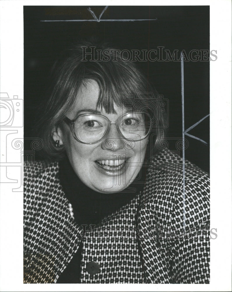 1989 Press Photo Maryam Keller Auto Analyst. - RRW36075 - Historic Images