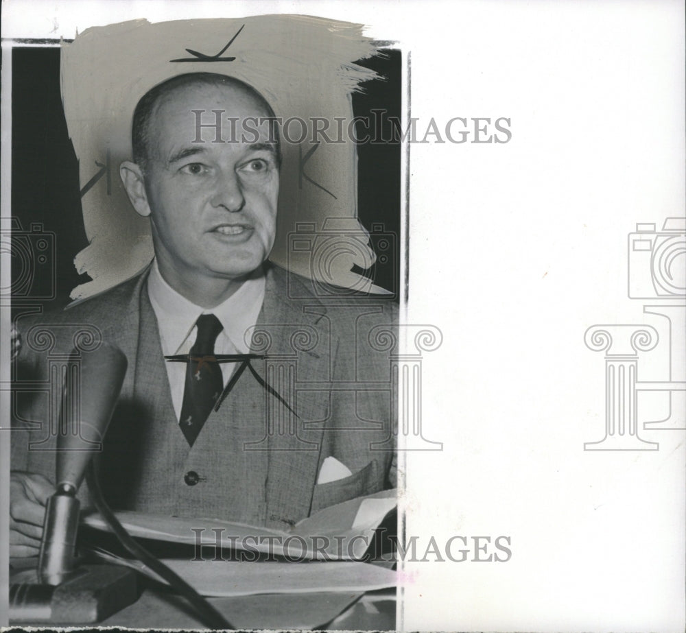 1960 Press Photo George Kennan Diplomat American - RRW36171 - Historic Images