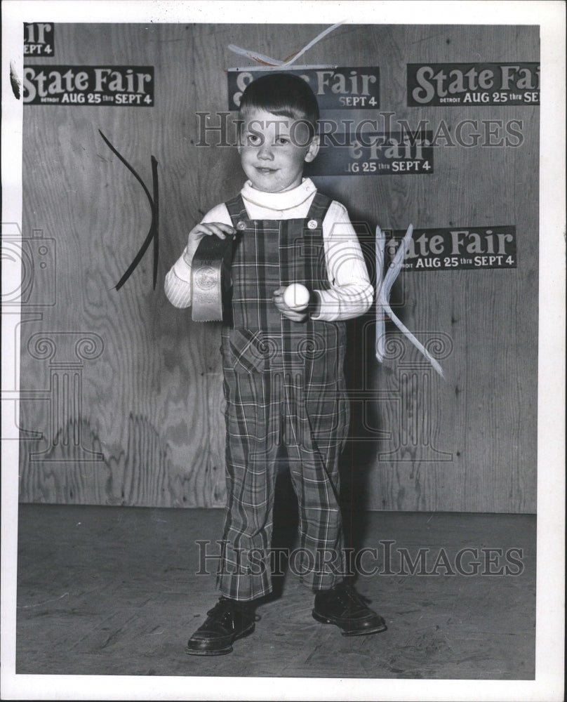 1967 Press Photo MI State Fair Egg Race Winner - RRW36287 - Historic Images