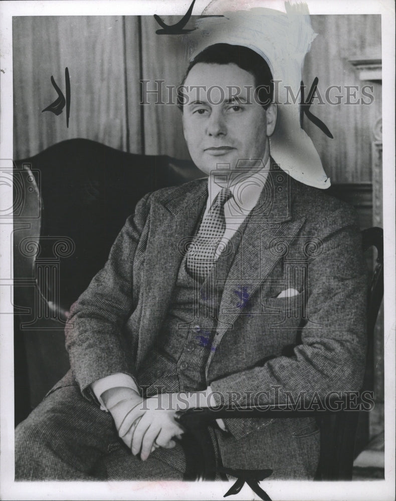 1946 Press Photo Malcolm MacDonald General - RRW36381 - Historic Images