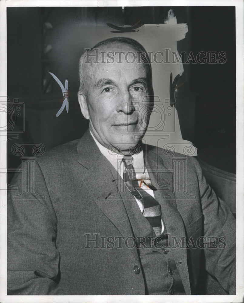 1963 Press Photo Archibald MacLeish Rackham Poet - RRW36429 - Historic Images