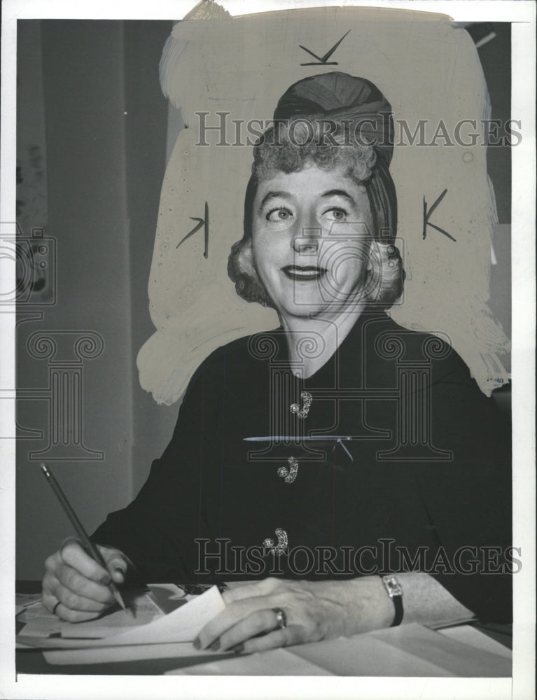 1942 Press Photo ELEANOR WILSON AMERICAN AUTHOR - RRW36453 - Historic Images