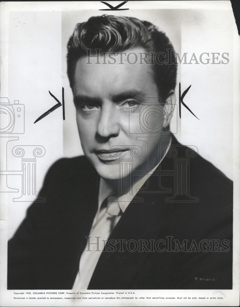 1953 Press Photo Edward Brien Actor - RRW36527 - Historic Images