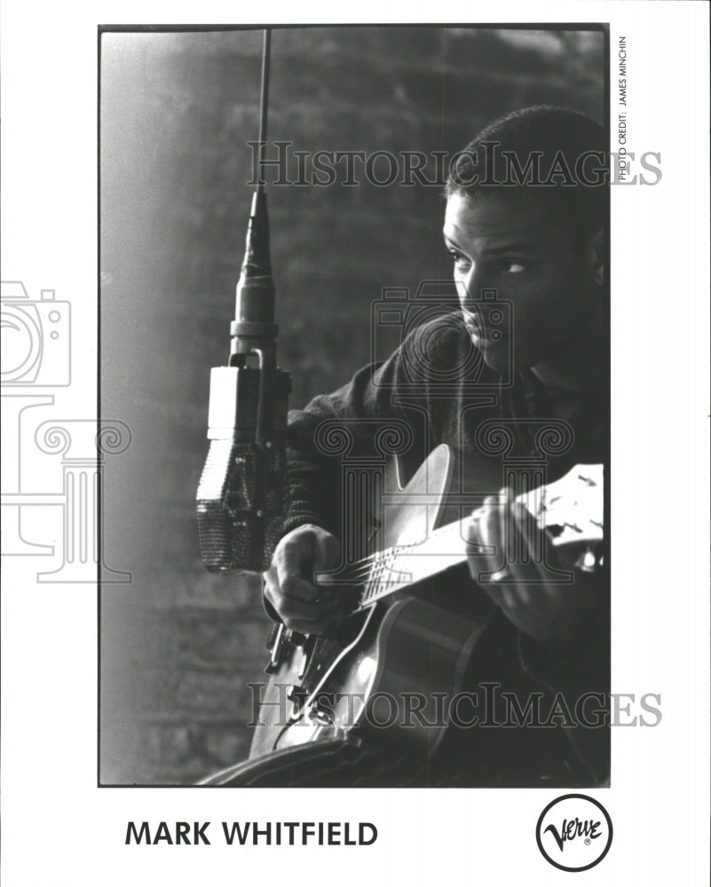 1995 Press Photo Mark Whitfield American Jazz Guitarist - RRW36625 - Historic Images