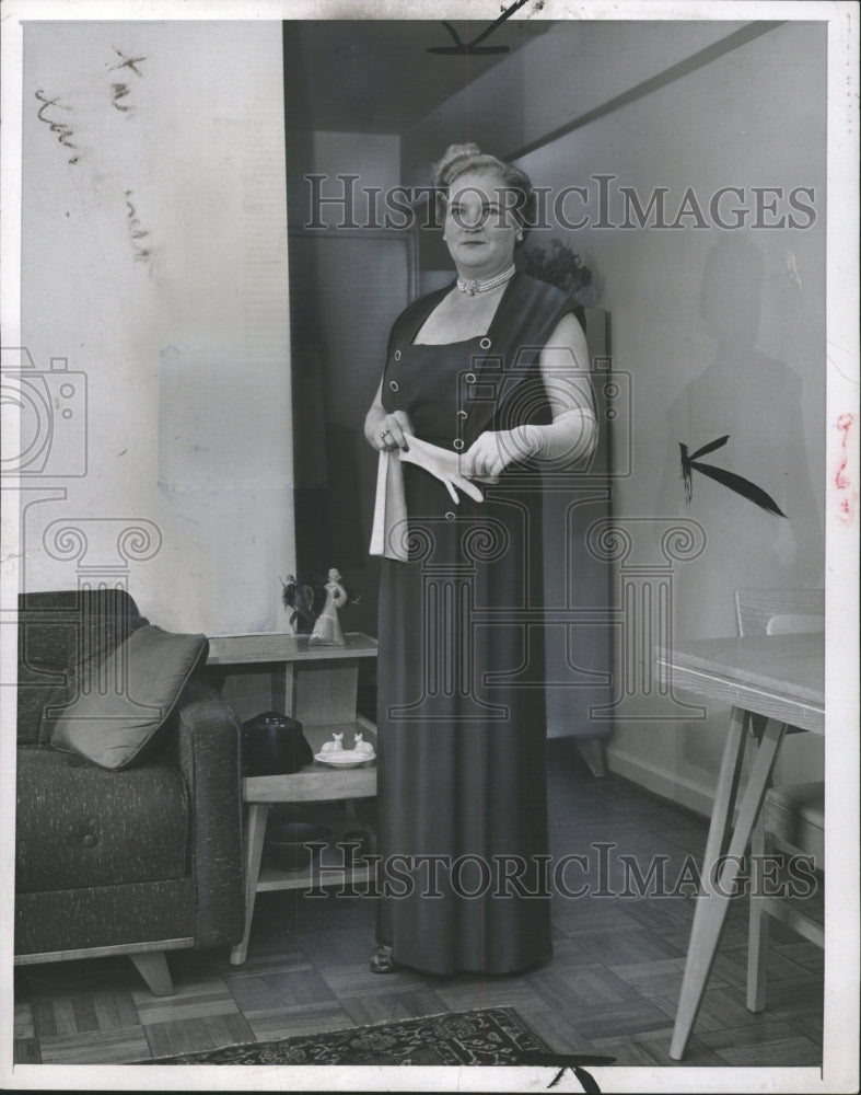 1953 Press Photo Congressman Wife Charles Oakman - RRW36681 - Historic Images