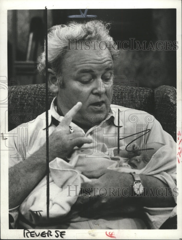 1978 Press Photo Carroll O&#39;Connor, American Actor. - RRW36691 - Historic Images