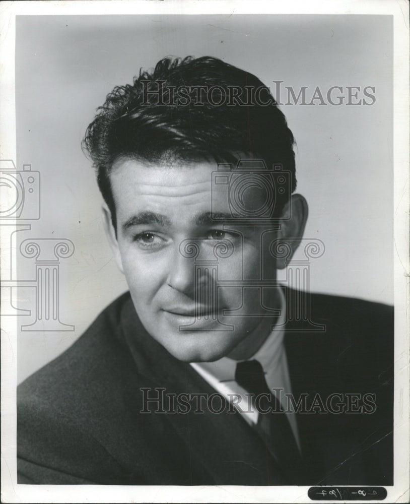 1960 Press Photo Stuar Whitman American Actor - RRW36735 - Historic Images