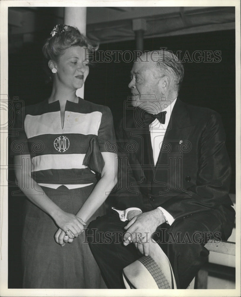 1943 Press Photo Depew Whitman and Harry Fletcher - RRW36741 - Historic Images