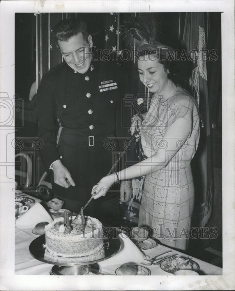 1947 Press Photo William Whitaker Marine Corps - RRW36753 - Historic Images