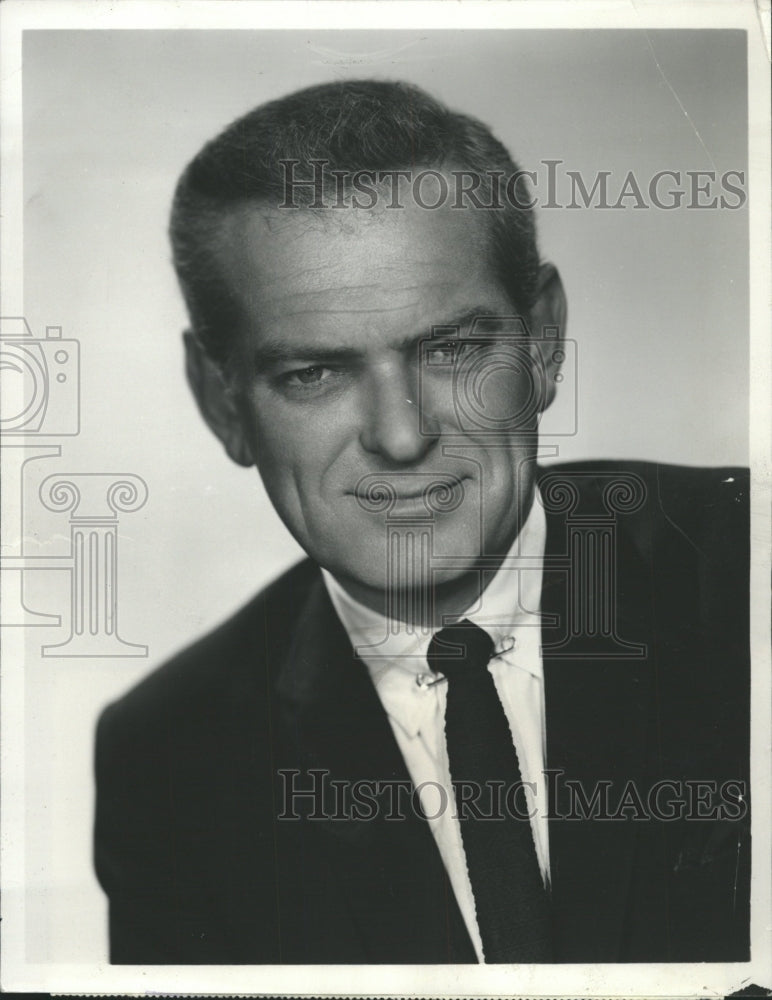 1966 Press Photo Jack Whitaker Sportscaster - RRW36765 - Historic Images