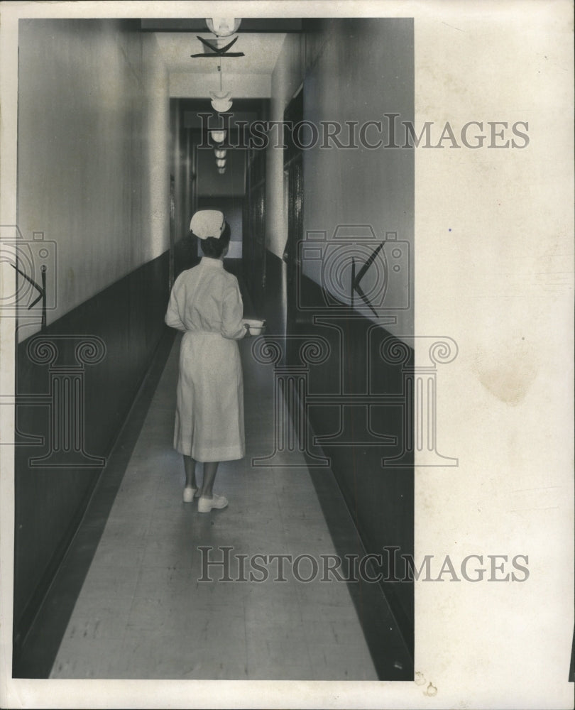 1959 Press Photo Detroit Hospital Nurses - RRW36801 - Historic Images