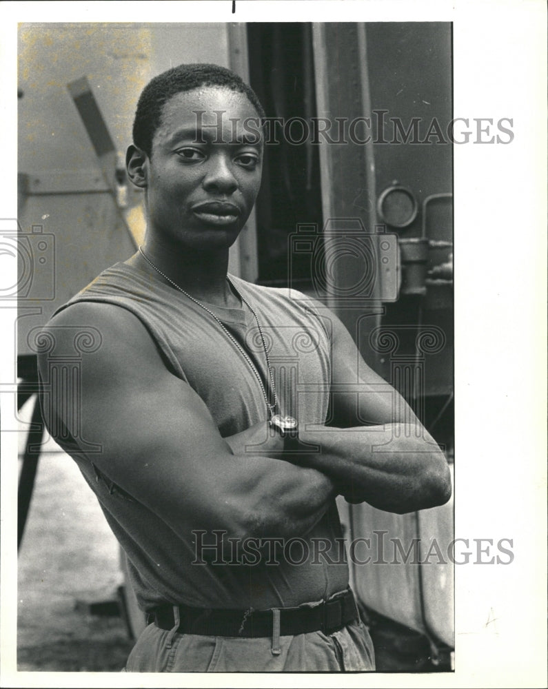 1987 Press Photo Former Chicago Gang Member Otis Murphy - RRW36843 - Historic Images