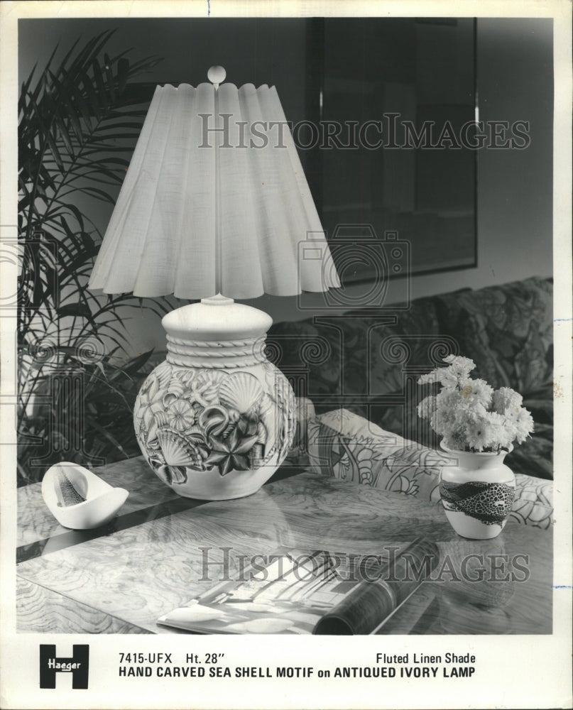 1974 Press Photo Oriental Design Lamps. - RRW36909 - Historic Images