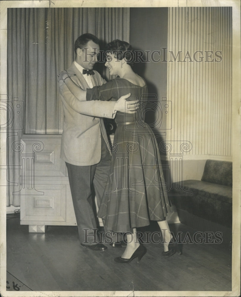 1955 Press Photo Starting 1955 with a mambo beat. - RRW36947 - Historic Images