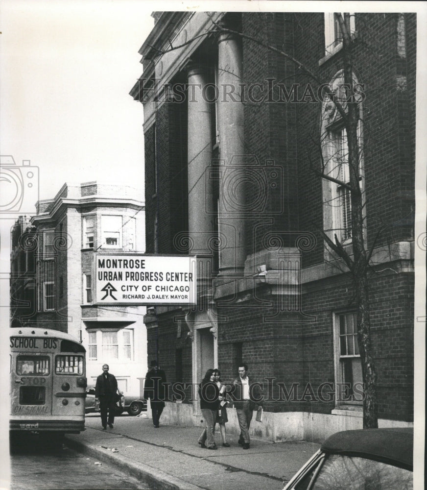 1971 Press Photo Montrose Urban Progress Center view - RRW37079 - Historic Images