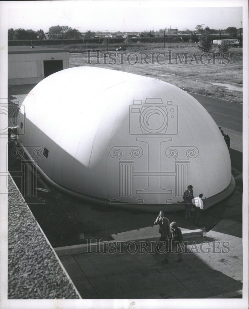 1956 Press Photo U.S. Rubber Co nylon warehouse Caiumet - RRW37089 - Historic Images