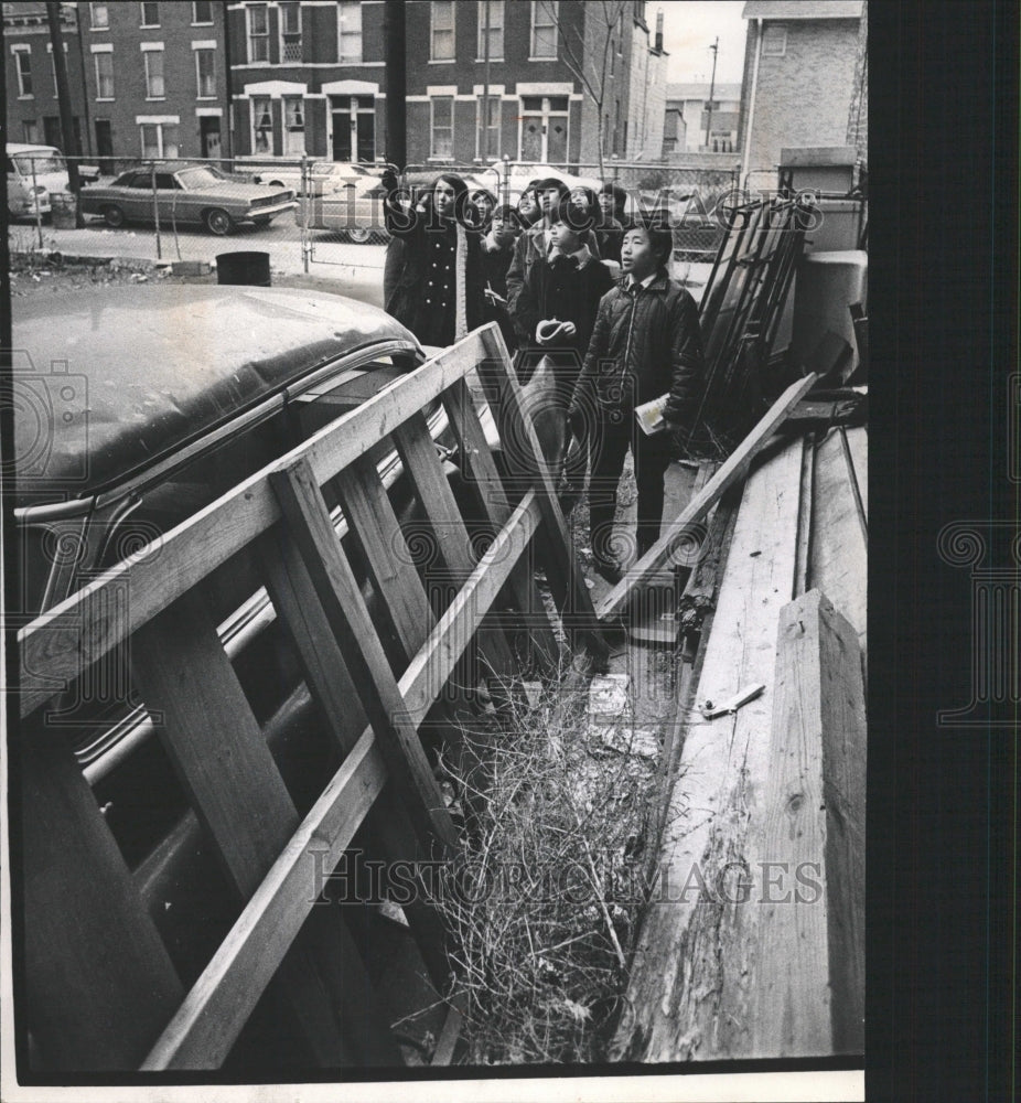 1970 Press Photo Chicago Catholic 8th Graders Chinatown - RRW37471 - Historic Images