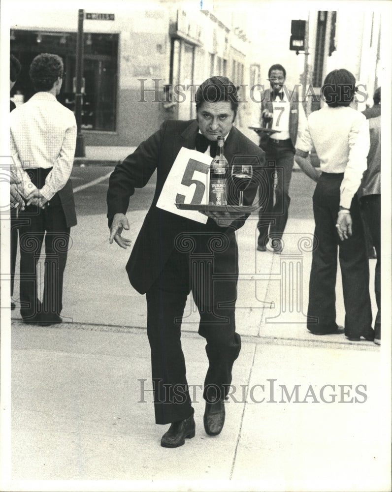 1979 Press Photo Waiters Competition Race - RRW37489 - Historic Images