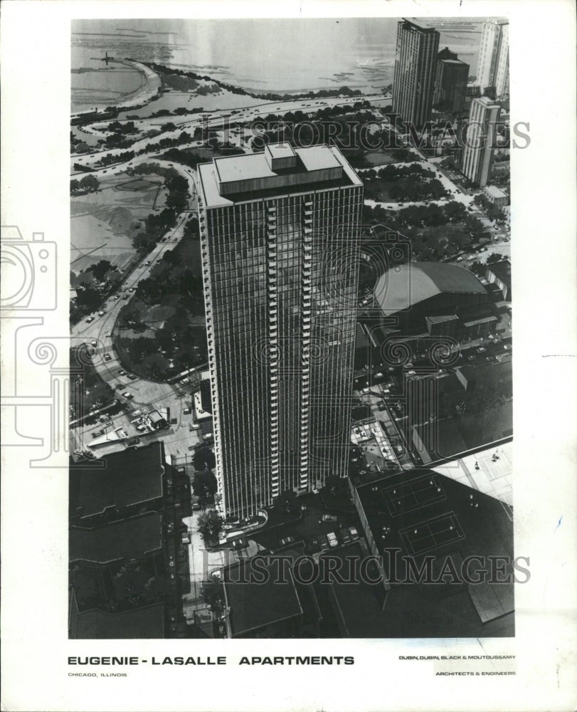 1971 Press Photo Construction Eugenie La Salle - RRW37563 - Historic Images