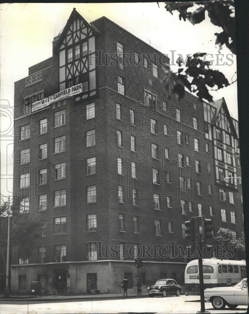 1959 Press Photo Hamlin-Jackson apartments - RRW37583 - Historic Images