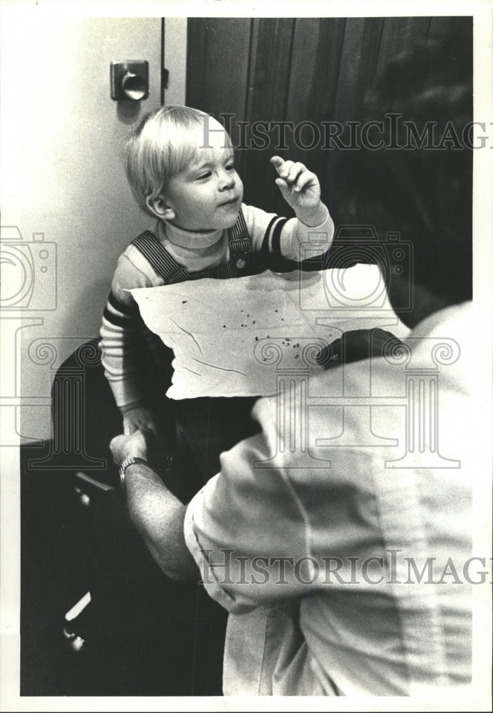 1978 Press Photo Vision test for toddlers - RRW37689 - Historic Images