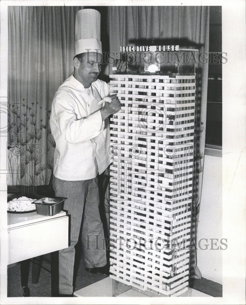1969 Press Photo Chef Johan Tennyson of the Executive - RRW37801 - Historic Images