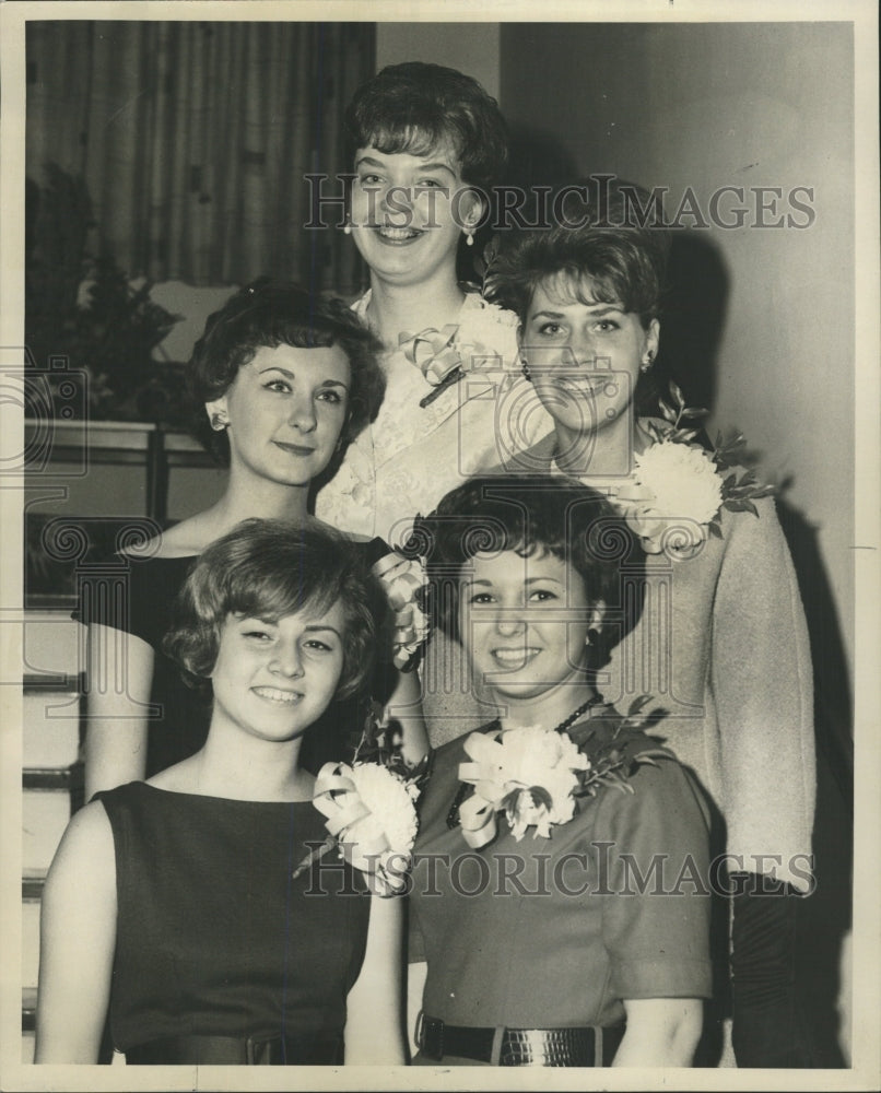 1963 Press Photo Candidates for University Ball Queen - RRW37823 - Historic Images