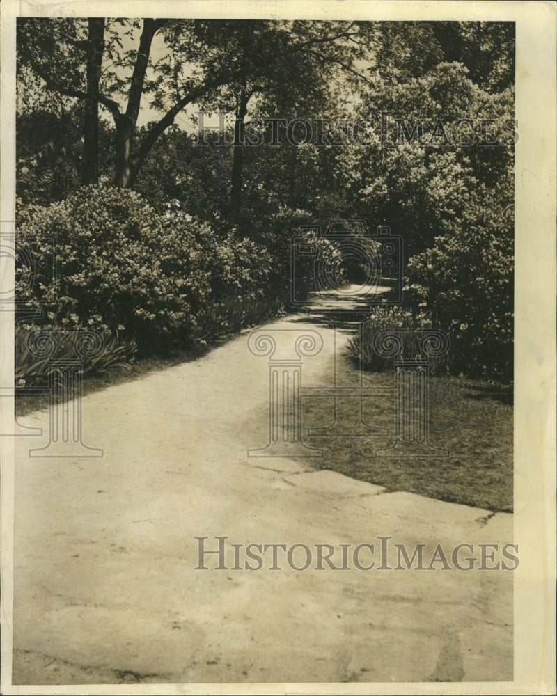 1939 Press Photo Lilac Park Lombard Illinois - RRW37981 - Historic Images