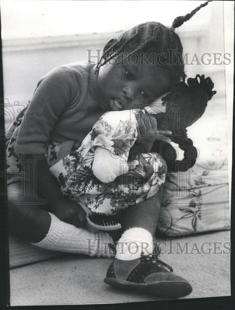 1974 Press Photo Evanston Day Care Children Toys - RRW37995 - Historic Images