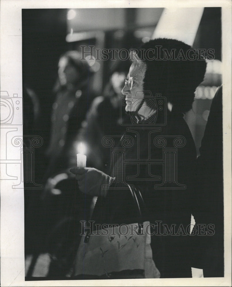 1970 Press Photo Chicago Peace pilgrimage holiday faith - RRW38081 - Historic Images