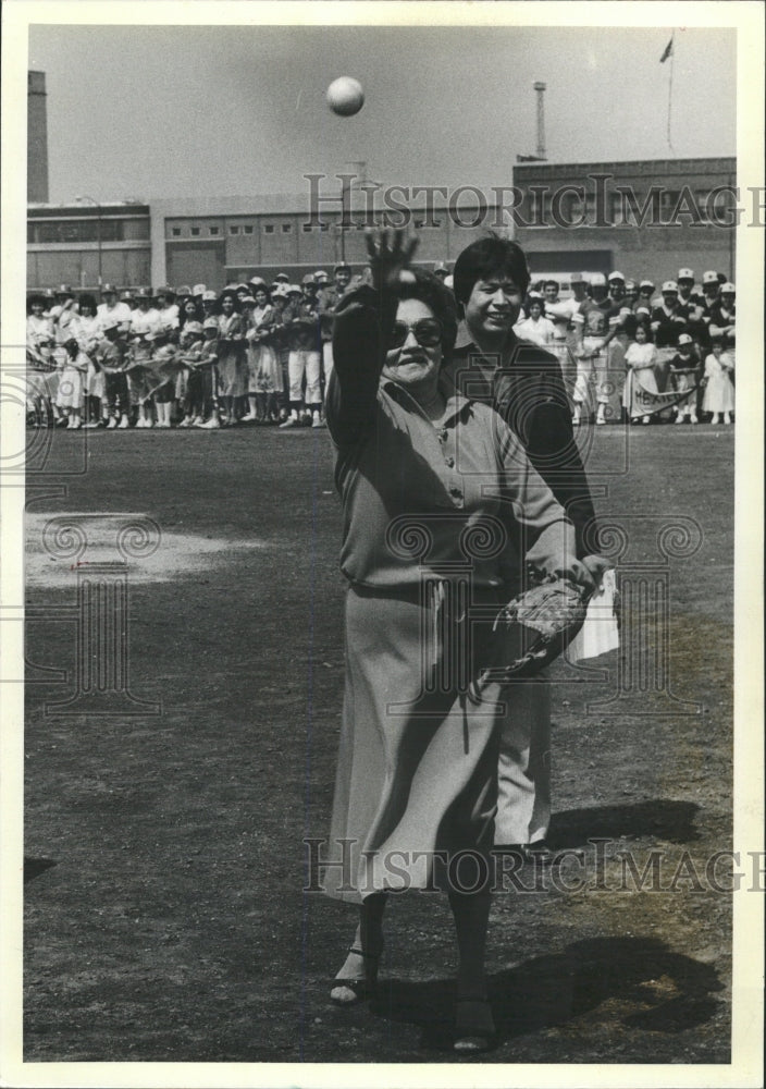 1981 Press Photo Opening Game Juarez Baseball League - RRW38097 - Historic Images