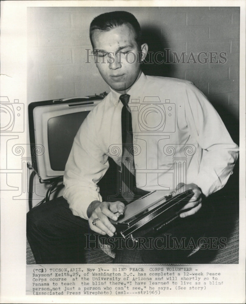 1965 Press Photo Raymond Keith Peace Corps Panama - RRW38253 - Historic Images